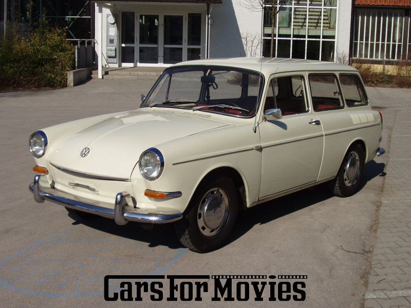 CarsForMovies | VW 1600 Variant Typ3 1967 Deutschland Weiß Rot Zivilfahrzeug Kombi Baden-Württemberg 6929 
